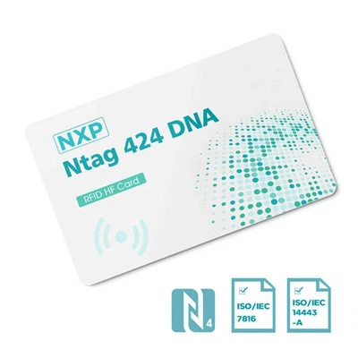 بطاقة الحمض النووي NFC NTAG424