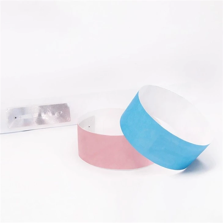Disposable RFID Ticket Wristband factory