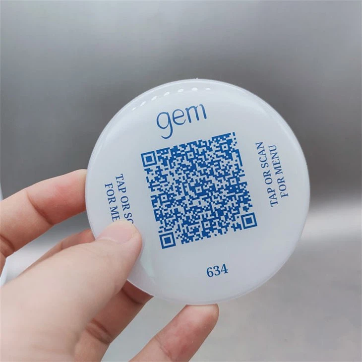 NFC QR Code Sticker