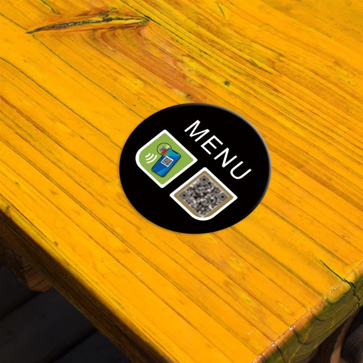 NFC Touchless Menu