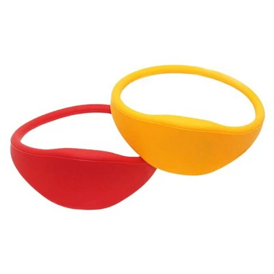 سوار معصم RFID رياضي من السيليكون والمطاط